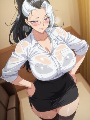 [Kawaani] Rikka Sumeragi - Seika Jogakuin Kounin Sao Ojisan [AI Generated]