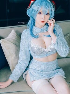 霜月shimo  Ganyu lingerie