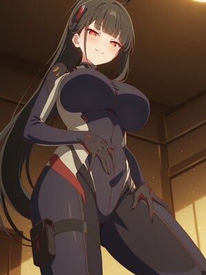 [tachibana ai] Rio Tsukatsuki 179 illustrations   [ブルーアーカイブ] 調月リオ 179枚 [AI Generated]
