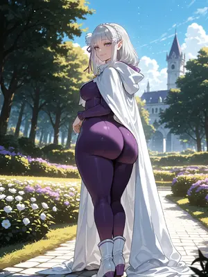 [Miyu] Emilia_ Among the Petals