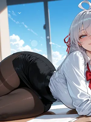 [Miyu] Alisa Mikhailovna Kujou_ Working Overtime