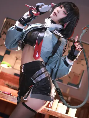 水淼 Aqua cosplay Jane Doe - Zenless Zone Zero